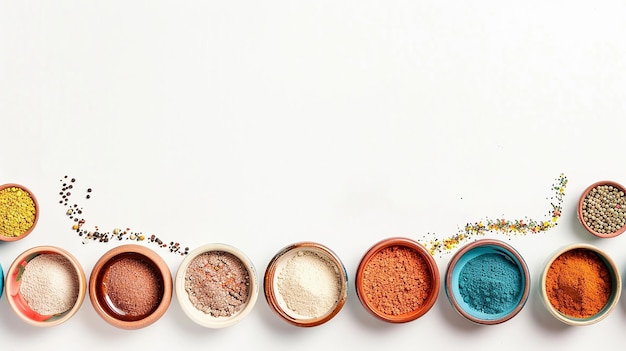 Zestaw przypraw w miseczkach